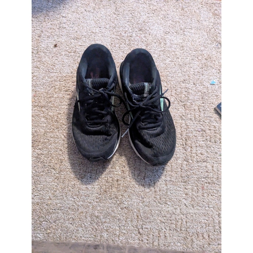 Brooks Dyad 11 Womens 9 Extra Wide 2E Black Running Shoes 1203122E082